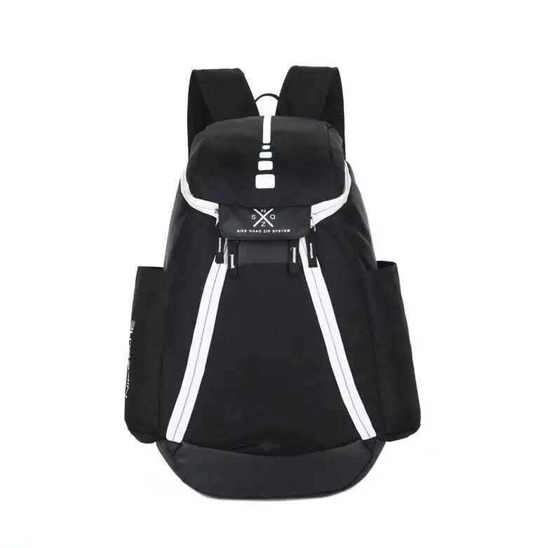 Рюкзак міський Nike чорний з білим логотипом