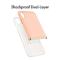 Чохол Spigen для iPhone XS MAX La Manon Jupe, Milk Peach, фото 6