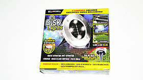 Вуличний світильник 4 Led 5W Disk Lights (зарядка від сонця), фото 5