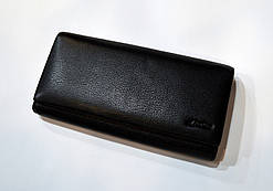 Жіночий гаманець Balisa lux чорного кольору натуральна шкіра