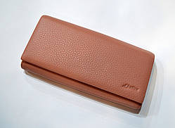 Жіночий стильний гаманець Balisa lux кольору пудри натуральна шкіра