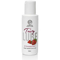 Інтимна змащення зі смаком полуниці CBL Tasty Lube Strawberry 100ml