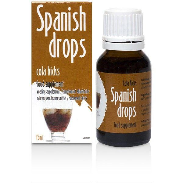 Збуджуючі краплі Spanish Drops Cola Kicks (15мл)
