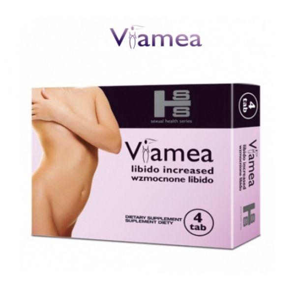 Стимулюючий засіб підвищення лібідо для жінок Viamea, 4 шт
