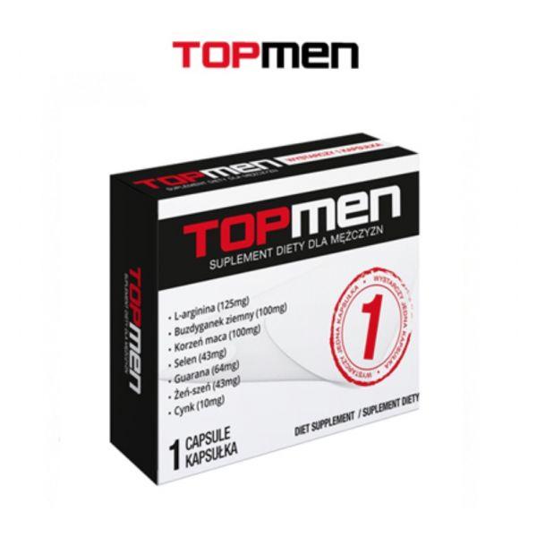 Препарат для стимуляції ерекції Top Men, 1 шт