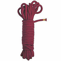 Червоні бавовняні мотузки для БДСМ-ігор