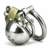 Клітка для пеніса з катетером і замочком