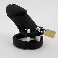 Чоловічий силіконовий пристрій загалом CB-6000 Silicone Black