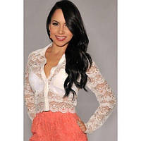 Чарівлива мереживна блузка