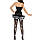 Жіночий карнавальний костюм "Скелет", фото 3