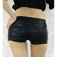 Стильні чорні шортики