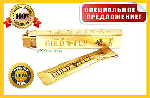 ПРОБНИК Шпанська мушка "GOLD FLY" ОРИГІНАЛ жіночий збудник, 1 стик, краплі