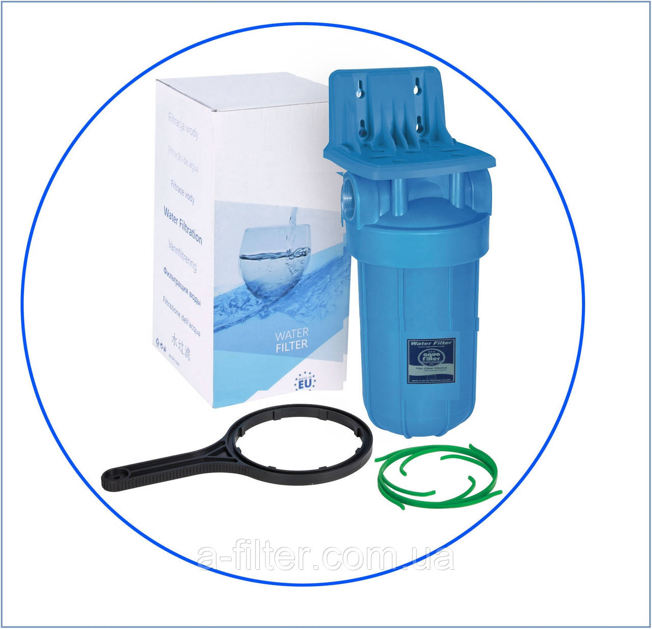 Корпус фільтру типу "Big Blue 10", різьба 1., фото 1