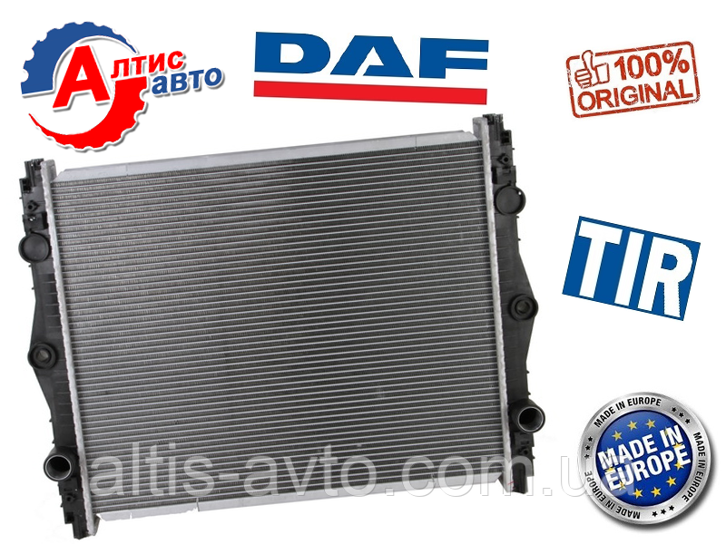 Радіатор DAF LF 45, 55 (658X588 алюміній) для вантажівок Даф лф