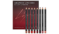 Набор карандашей для губ The ZOEVA Graphic Lips Box