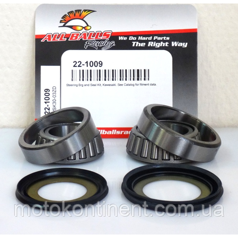 AlL BALLS 22-1009 підшипники рульової колонки для Kawasaki VN400-1500,EN500,Kawasaki 250-650.HYOSUNG GT650