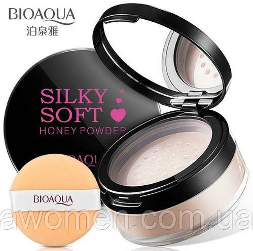 Розсипчаста пудра BIOAQUA SILKY SOFT HONEY POWDER, (Natural) No 1