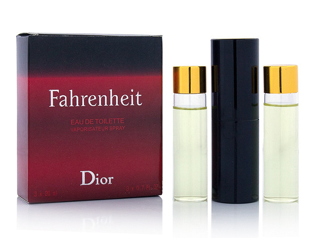Мини парфюм Christian Dior Fahrenheit (Кристиан Диор Фаренгейт) 3*15 мл