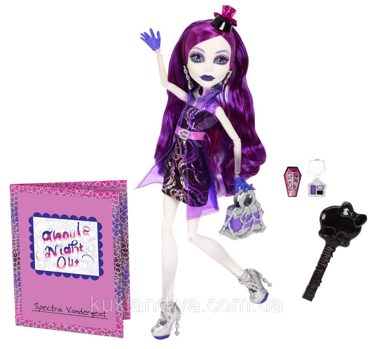 Лялька Monster High Спектра Нічне життя — Ghouls Night Out Spectra Vondergeist, фото 1
