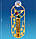 Позолочена фігурка Термометр на липучці "Колібрі" з кристалами Сваровскі, фото 3