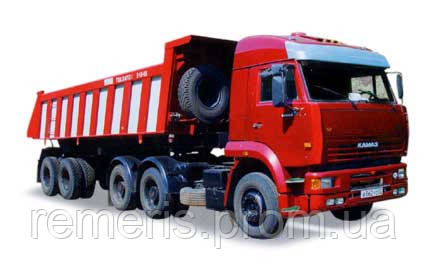 Вантажоперевезення самоскидом з напівпричепом до 40 тон