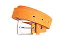 Жіночий ремінь зі штучної шкіри ZZ230729 помаранчовий, фото 2