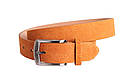 Жіночий ремінь зі штучної шкіри ZZ230731 помаранчовий, фото 2