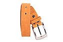 Жіночий ремінь зі штучної шкіри ZZ230731 помаранчовий, фото 4