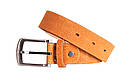 Жіночий ремінь зі штучної шкіри ZZ230731 помаранчовий, фото 5