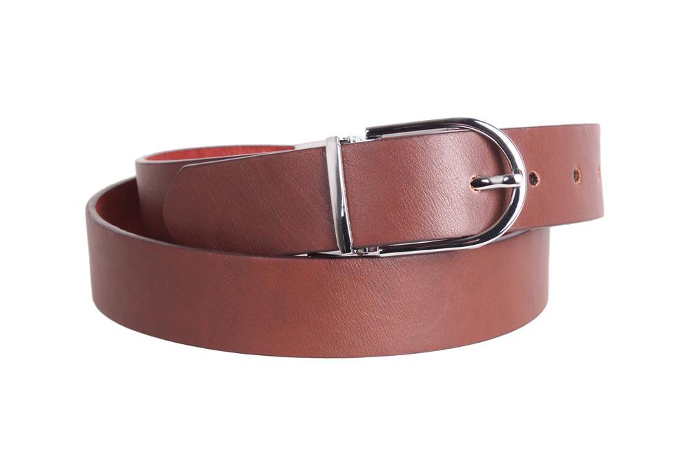 Жіночий ремінь зі штучної шкіри ZZ230740 коричневий, фото 1