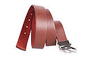 Жіночий ремінь зі штучної шкіри ZZ230740 коричневий, фото 6