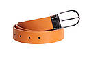 Жіночий ремінь зі штучної шкіри ZZ230742 рудий, фото 4
