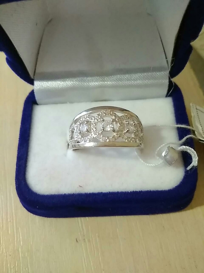 Кільце срібне срібло 925 проби