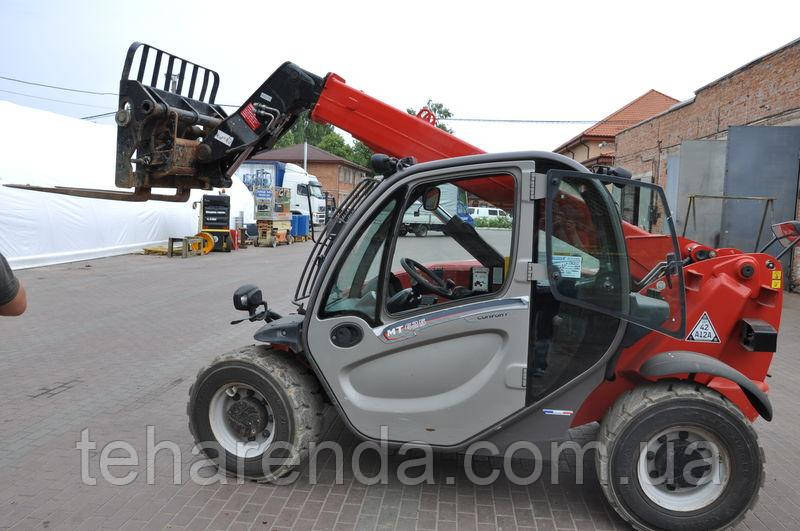Оренда телескопічного навантажувача Manitou MT-X625 Київ