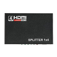 HDMI сплиттер 1x4 3D, 1080Р, 1,4