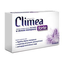 Менопауза Climea Forte Клімеа форте вітамін Д3 клімакс фітоексстрогени жіночі вітаміни від припливів клімакс