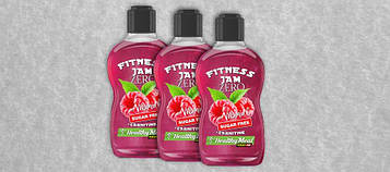 Фітнес-джем Zero з карнитином Смак «Малина», 200гр