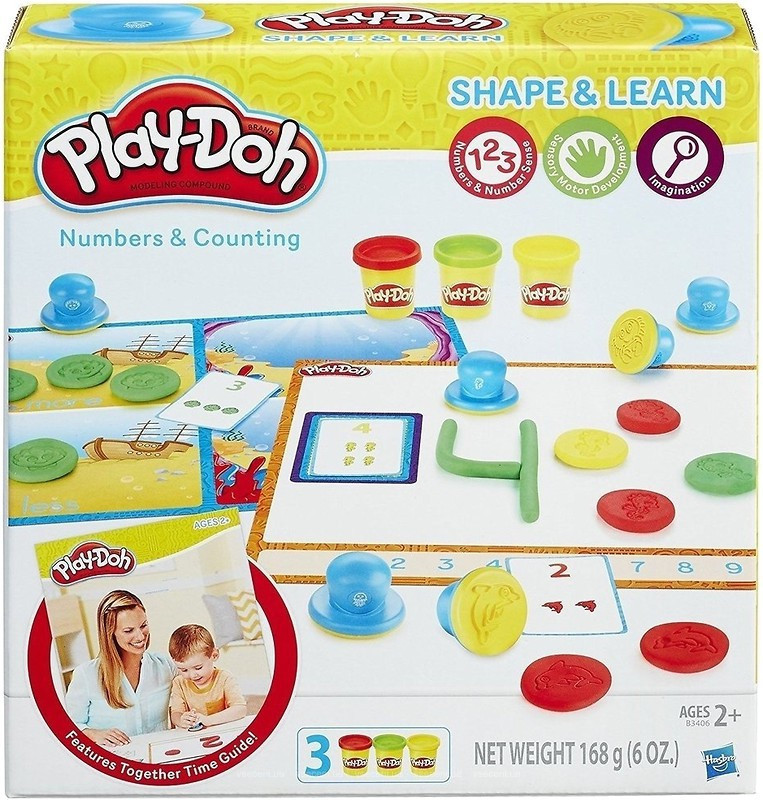 Набір Play-Doh Цифри та числа B3406