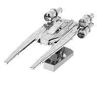 Металевий 3D конструктор Винищувач Star Wars U-wing Fighter 