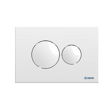 Кнопка для інсталяції кругла біла 7310N