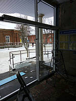 Автоматические двери Cuppon, Управление труда и социальной защиты населения (г. Запорожье) 31.08.2018 1