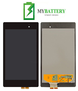 Дисплей (LCD) Asus ME572 MeMO Pad 7 (K007) із сенсором чорний + рамка