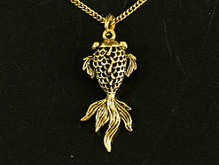 Кулон із металу Золота рибка