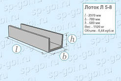 Лоток Л 5-8