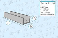 Лоток Л 11-8