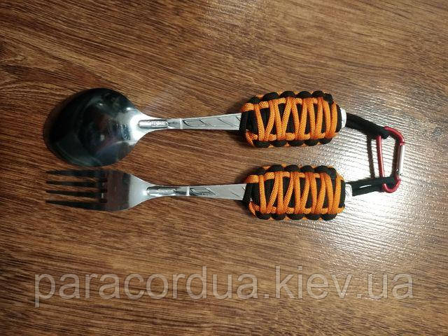 Похідний набір Ложка,Вилка ( паракорд)