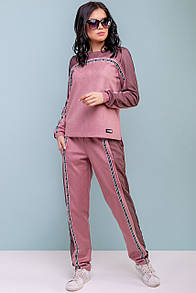 Рожевий костюм 3198 ТМ Seventeen 44-50 розміри