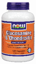 Глюкозамін хондроїтин NOW Foods Glucosamine & Chondroitin 120 сaps