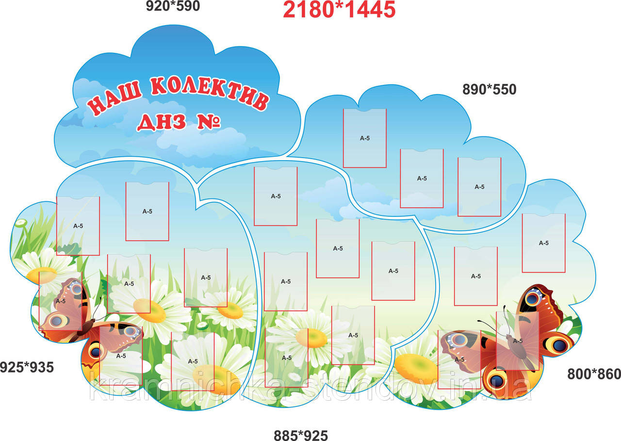 Стіни для світлин "Наш колектив"