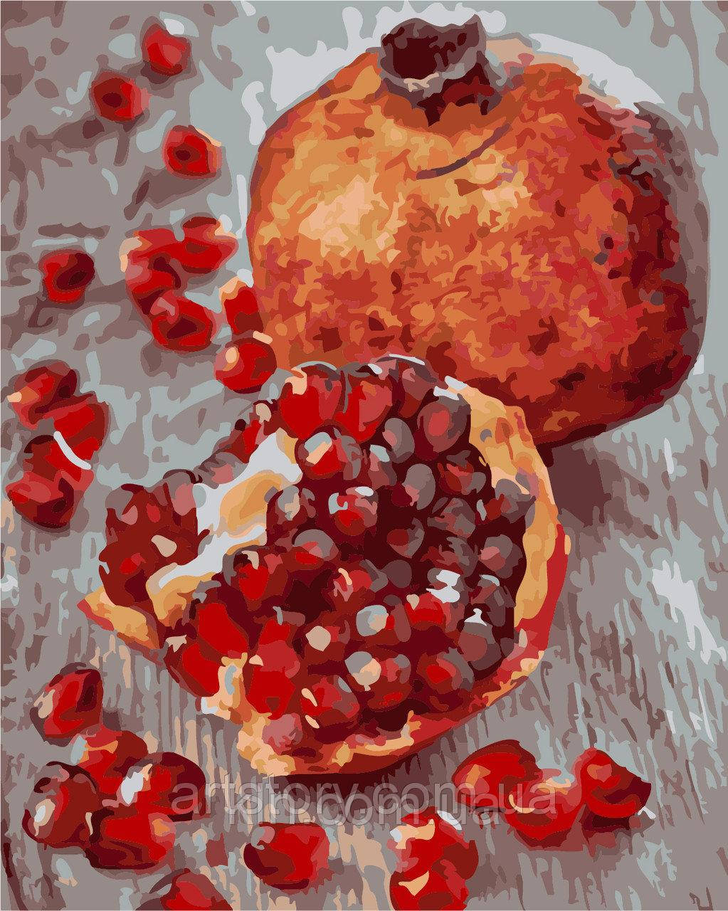 Картина за номерами ArtStory Гранат 40 х 50 см (арт. AS0302)